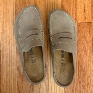 Birkenstock Naples Suede Loafers Size 41 Narrow